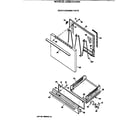 GE JGBS21EV4WH door & drawer parts diagram