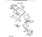 GE JGBP27GEV3WH burner & gas parts diagram