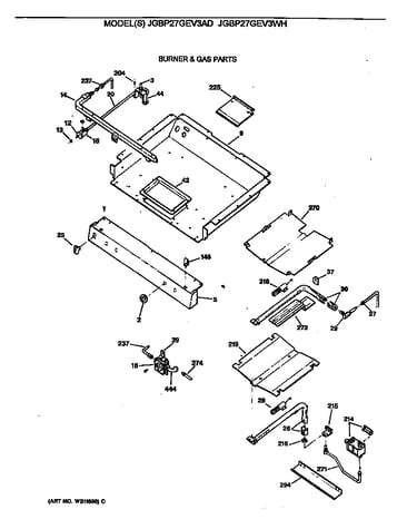 Burner & gas parts