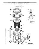 Tub, basket & agitator