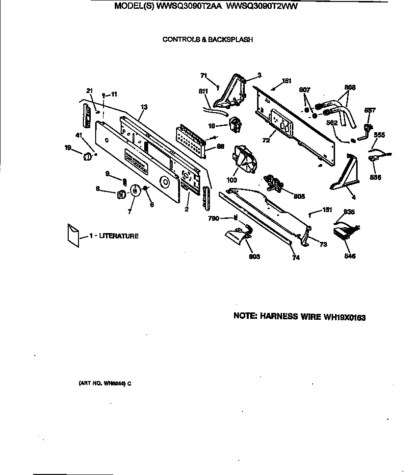 CONTROLS & BACKSPLASH