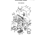 GE JES933BW01 oven & cabinet parts diagram
