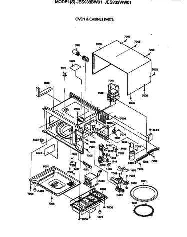 Oven & cabinet parts