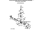 GE GSD715X-68AA motor-pump mechanism diagram