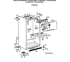 GE TBX18MAXHRAA cabinet parts diagram