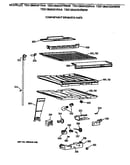 Compartment separator parts