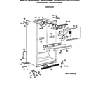 GE TBX19DAXFRAA cabinet parts diagram
