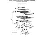 GE TBX19DAXHRWW compartment separator parts diagram