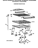 Compartment separator parts