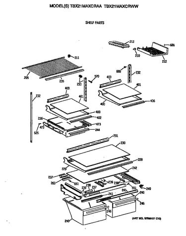 Shelf parts