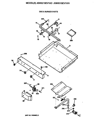 Gas & burner parts