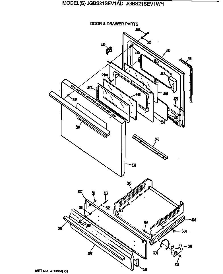 Door & drawer parts