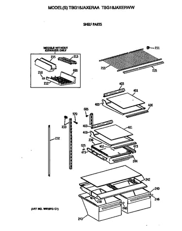 Shelf parts