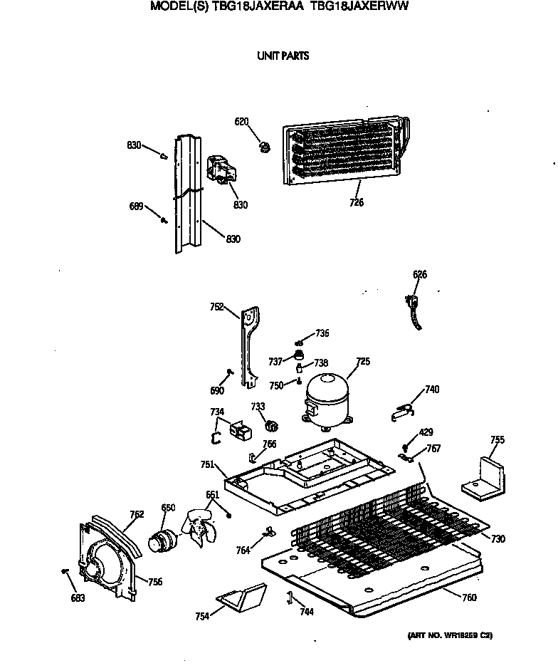 Unit parts