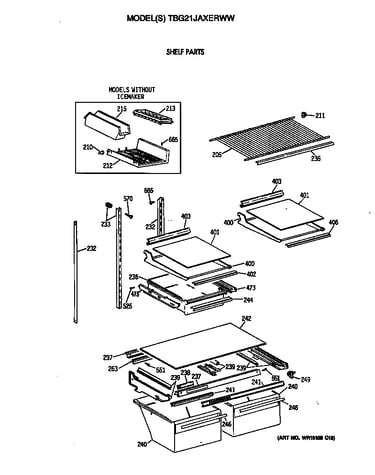 Shelf parts