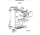 GE TBG24JAXERWW cabinet parts diagram
