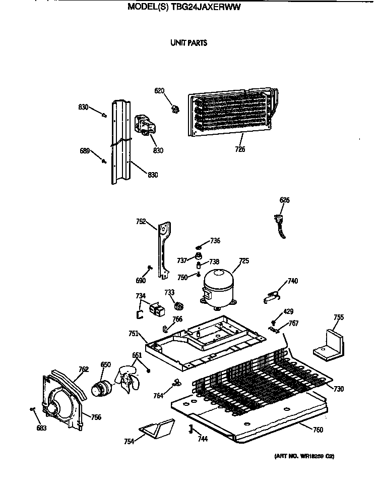 Unit parts