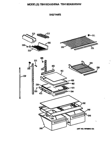 Shelf parts