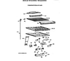 GE TBH18JAXHRAA compartment separator parts diagram