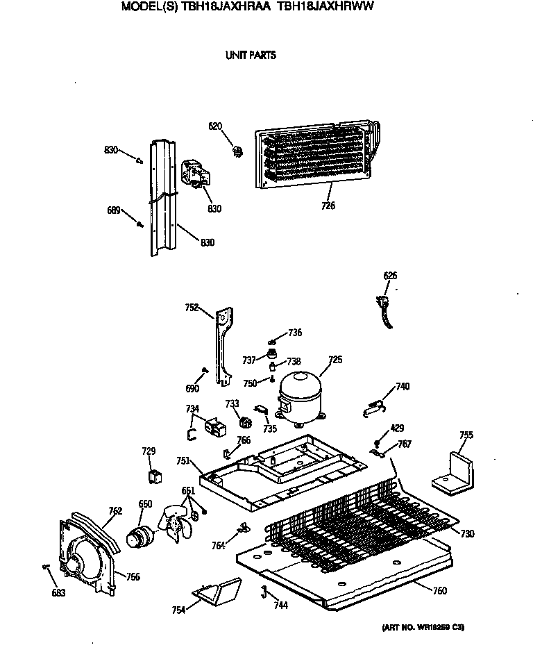 Unit parts