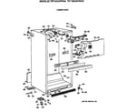 GE TBT18DAXFRWW cabinet parts diagram