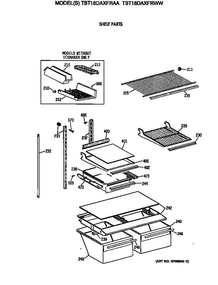 SHELF PARTS