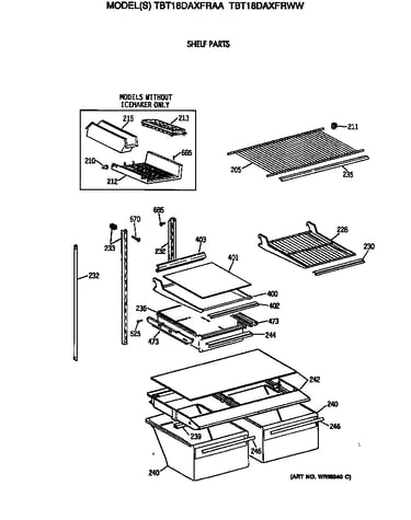 Shelf parts
