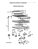 Compartment separator parts