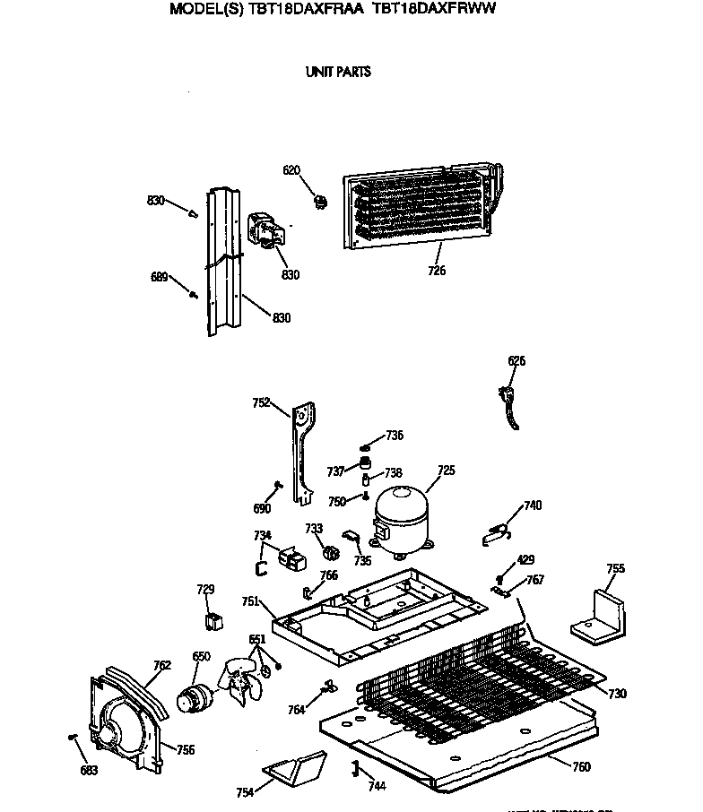 UNIT PARTS