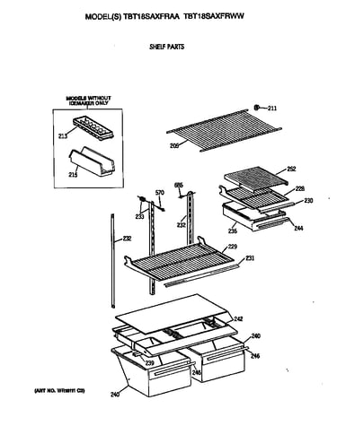 Shelf parts
