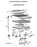 Compartment separator parts
