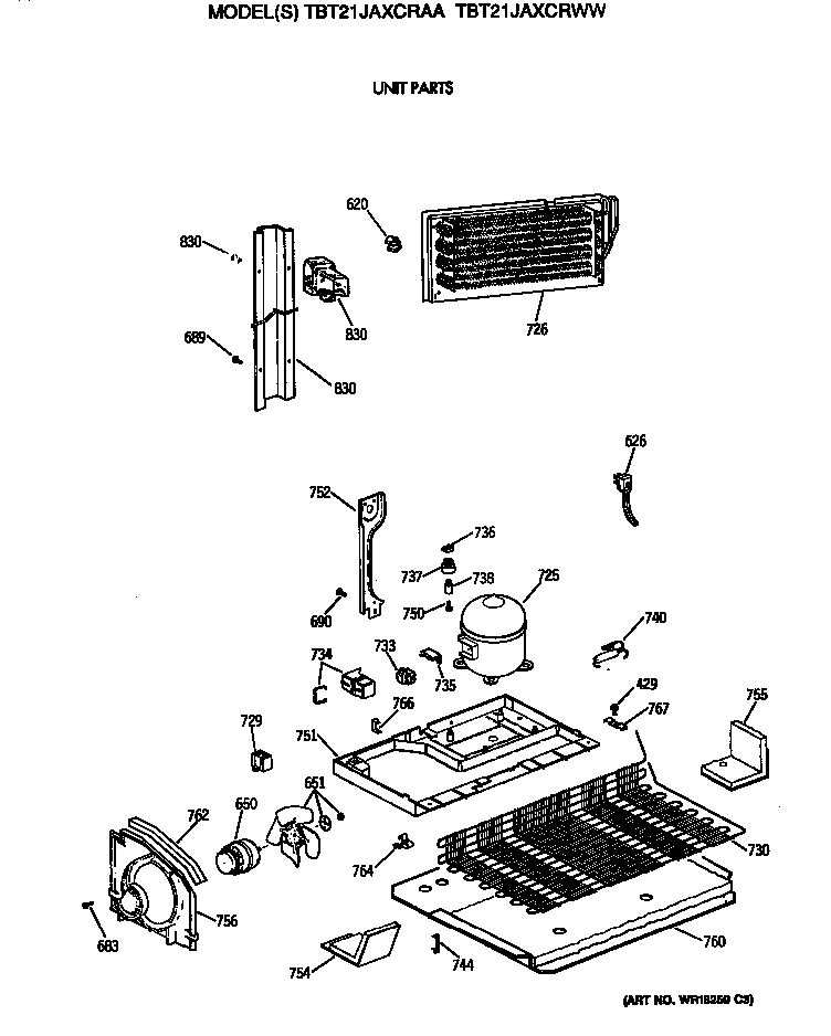 Unit parts