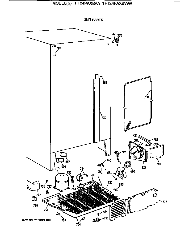 Unit parts
