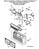 Controls & grill assembly
