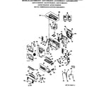 GE AZ31H09E4DV3 motor, compressor & system components diagram