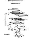 Compartment separator parts