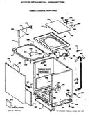 Cabinet, cover & front panel