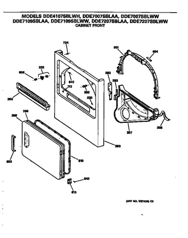 Cabinet front