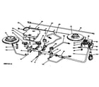 GE ZGU650ES1 burners diagram