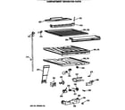 GE TBH18DASMRWH compartment separator parts diagram