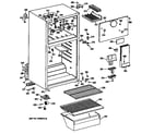 GE TBX16SYTBLWH cabinet diagram