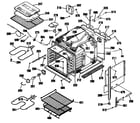 GE JKP16GP1BG oven diagram