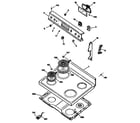 GE JBS16S2 cooktop diagram