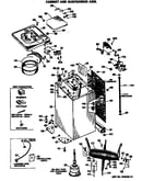 Cabinet and suspension asm.