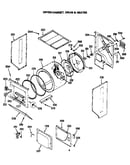 Dryer-cabinet, drum & heater