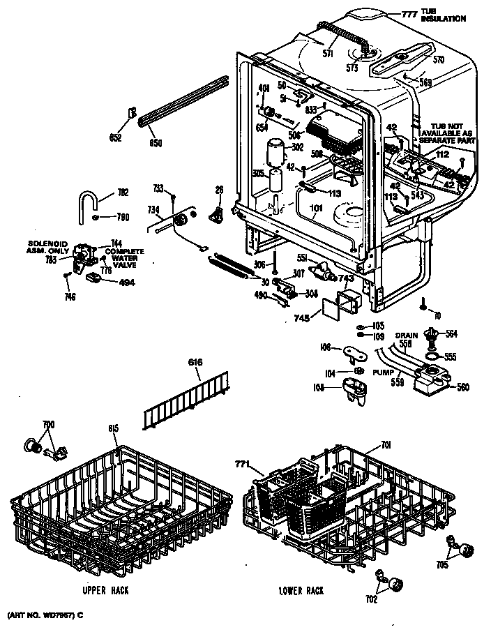 TUB/RACKS