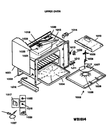 Upper oven