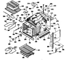 GE JKP18AS1AA oven diagram