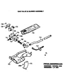 Gas valve & burner assembly