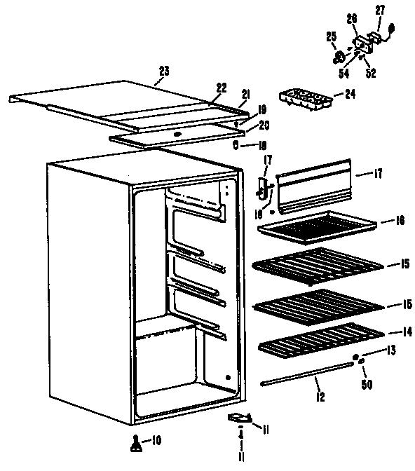 Cabinet/shelves